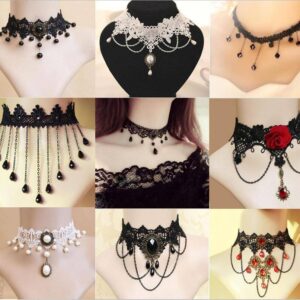 Wedding choker necklaces