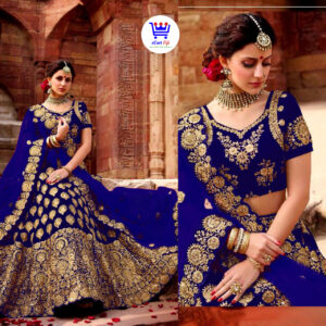 Velvet Lehenga