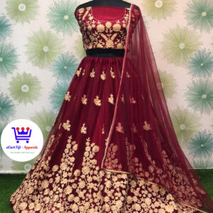 Heavy Netting Lehenga 4