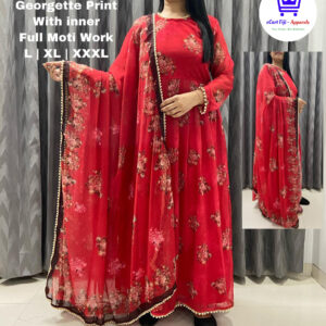 Pearl Flowery Gown 2
