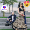 Velvet Lehenga 2