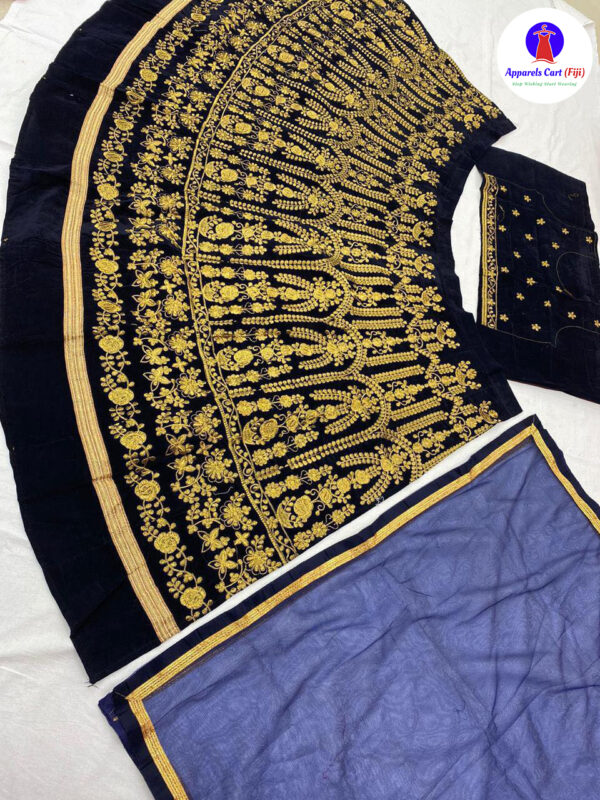 Velvet Lehenga 2 - Image 2