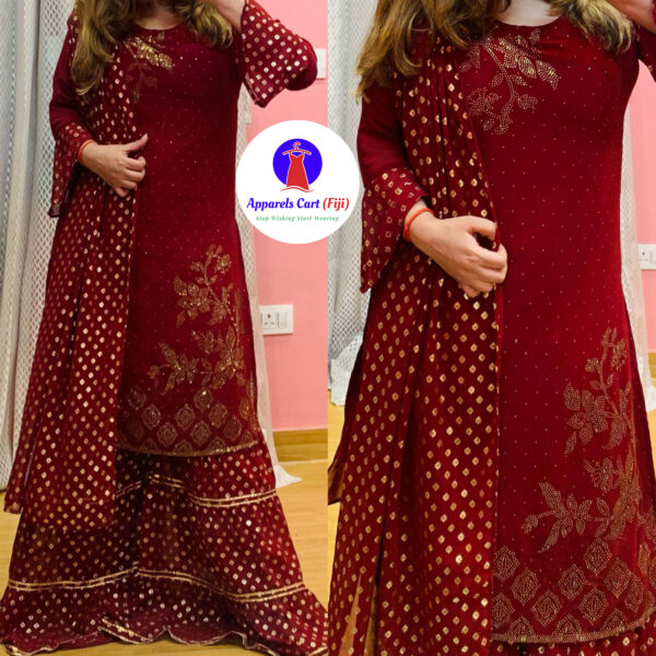 Georgette Sharara Suit
