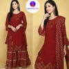 Georgette Sharara Suit - Image 4